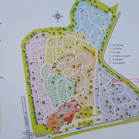 Campsite Agreable Mobilhome 6 - 8 Places